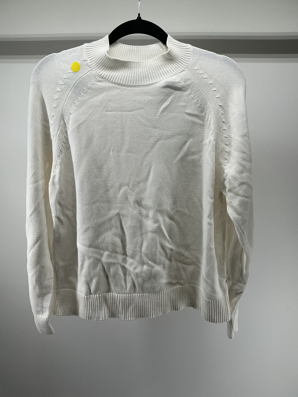 100% Organic Cotton Mock Neck Sweater